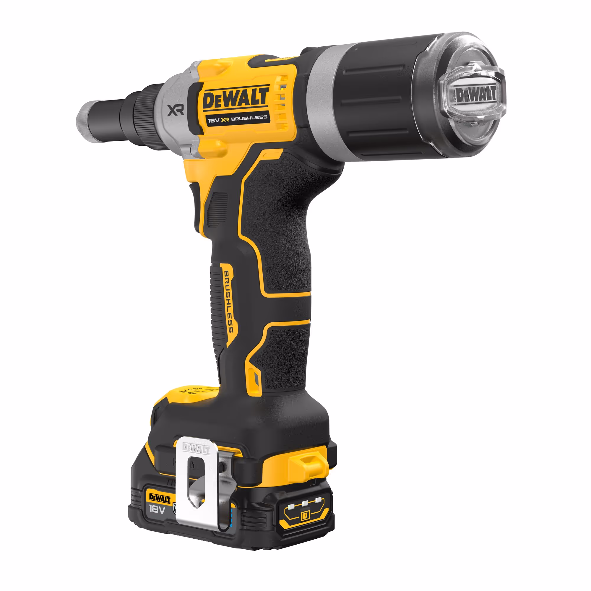 Riveteuse XR 18V 1.7Ah Li-Ion Brushless 6.4 mm - POWERSTACK renforcée