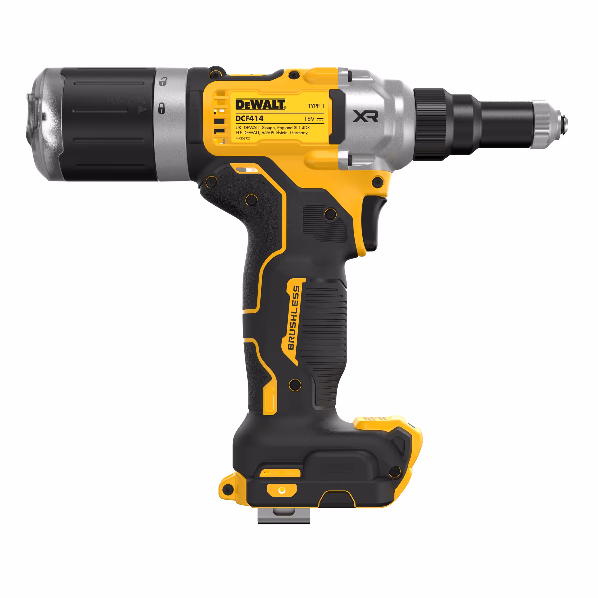 Riveteuse XR 18V Brushless 6.4 mm sans betterie ni chargeur