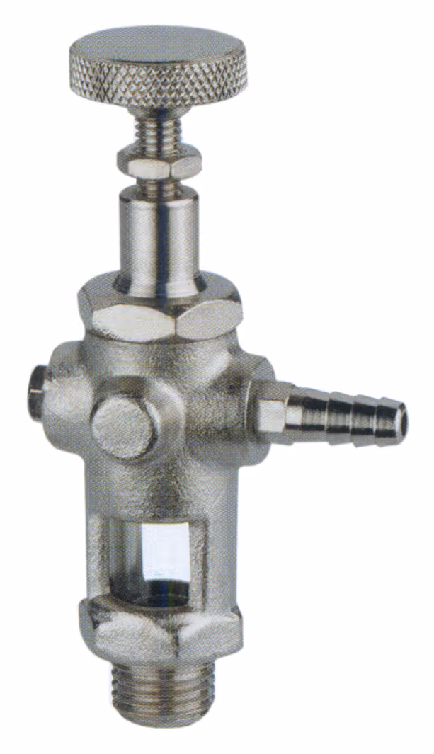 Robinet 1 sortie 1/4'' simple graisseur compte-goutte pompe a vide