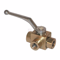 Robinet a 3 voies 3/8BSP