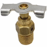 Robinet de purge, radiateur, filetage 1/4"" BSP