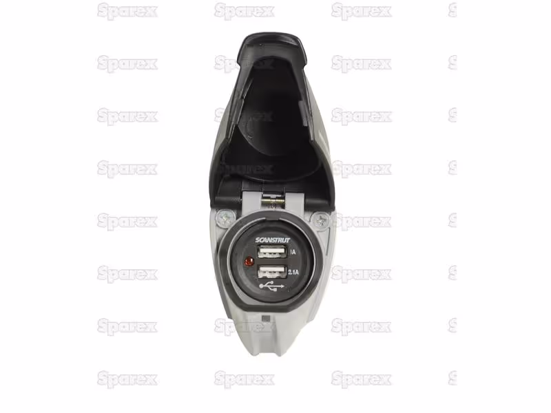 ROKK Mini Support double chargeur USB (12/24V) étanche