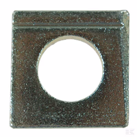 Rondelle conique carrée M12x26x6.2/2mm, Acier zingué DIN 435 Kramp