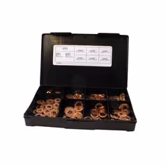 Rondelle cuivre, (500 pièces) Coffret