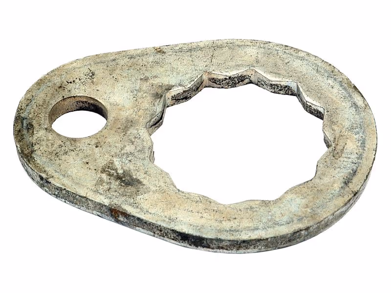 Rondelle d'arrêt écrou axe pivot d'essieu - adaptable sur tracteurs Ford - ref 81802815