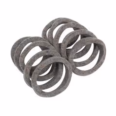 Rondelle feutre 381mm pare poussière 10 pcs - Vendu par 10 - adaptable sur tracteurs Massey Ferguson - ref 882262M1