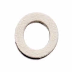 Rondelle feutre pare poussière 318mm pivot - Vendu par 2 - adaptable sur tracteurs Massey Ferguson, Volvo - ref 180355M2