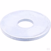 Rondelle M24x85x6mm, Acier zingué DIN 440r Kramp