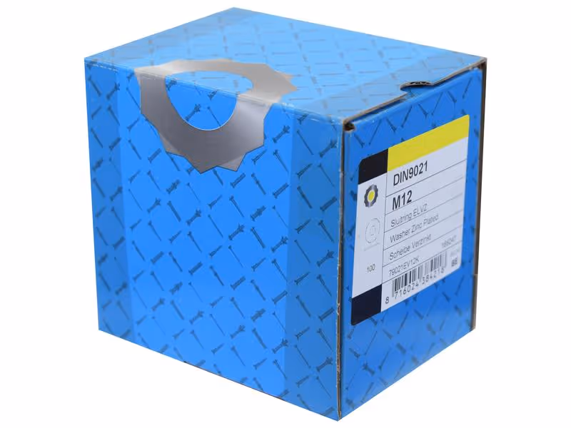 Rondelle, Ø int.: 12mm, Ø ext.: 37mm, Épaisseur: 3mm (DIN or Standard No. DIN 9021) - Vendu par 100