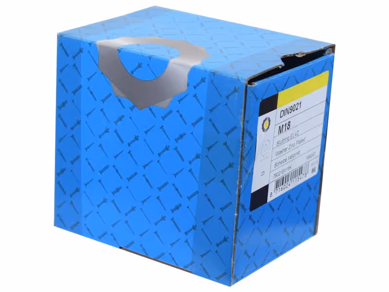 Rondelle, Ø int.: 18mm, Ø ext.: 56mm, Épaisseur: 4mm (DIN or Standard No. DIN 9021) - Vendu par 25