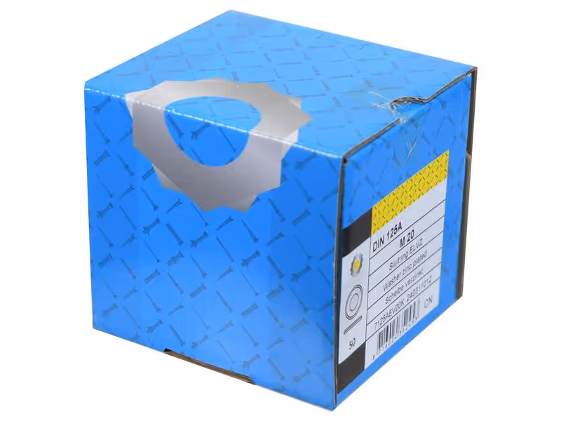 Rondelle, Ø int.: 20mm, Ø ext.: 37mm, Épaisseur: 3mm (DIN or Standard No. DIN 125) - Vendu par 50