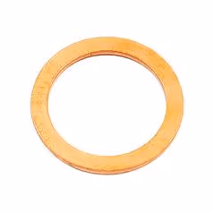 Rondelles cuivre, Ø int.: 8 x Ø ext.: 12 x Épaisseur: 1mm - Vendu par 10 - adaptable sur tracteurs Zetor - ref 972125