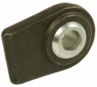 Rotule attelage à souder à queue plate adaptable Cat.2 25.4 mm