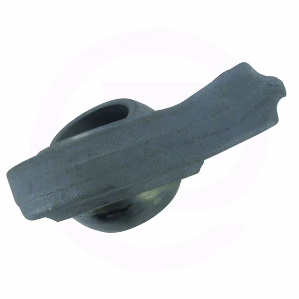 Rotule attelage coudée à souder Walterscheid Cat.3 37mm L80mm