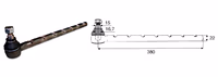 Rotule de direction Fiat Ø22 L380 mm 4988565