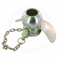 Rotule attelage inférieure à oreille adaptable Cat.2/2 28.7 mm