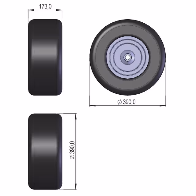 ROUE 16x6.508 10 PR SIP 910127302