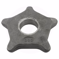 Roue a chaine pour épandeur - 12 x 80 mm - Universel