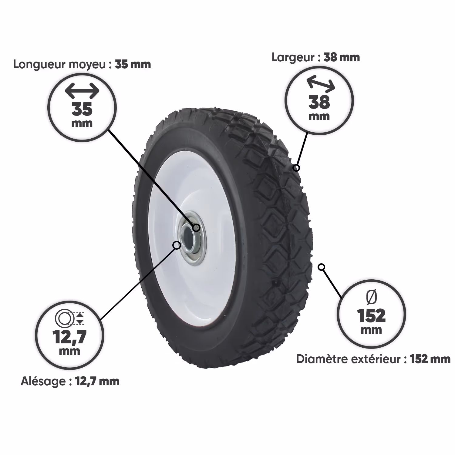 ROUE ACIER