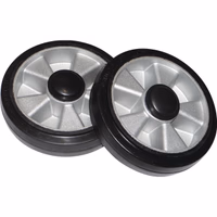 Roue avant complete transpalette 160.0200 jeu de 2