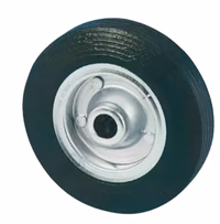 Roue band. caout. 250x80 jante tole moyeu lg 100 ø25