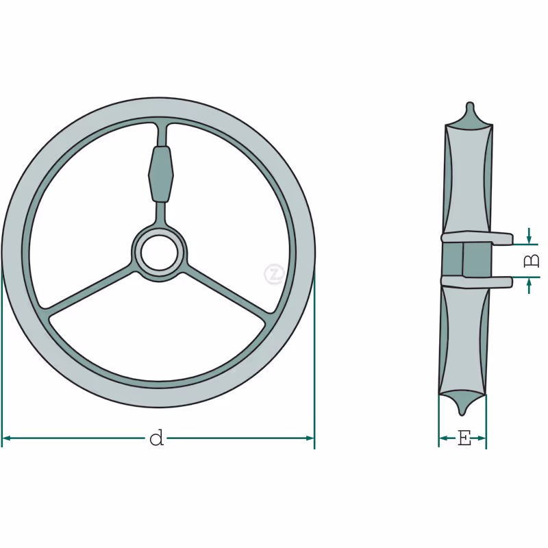 Roue cambridge Adaptable