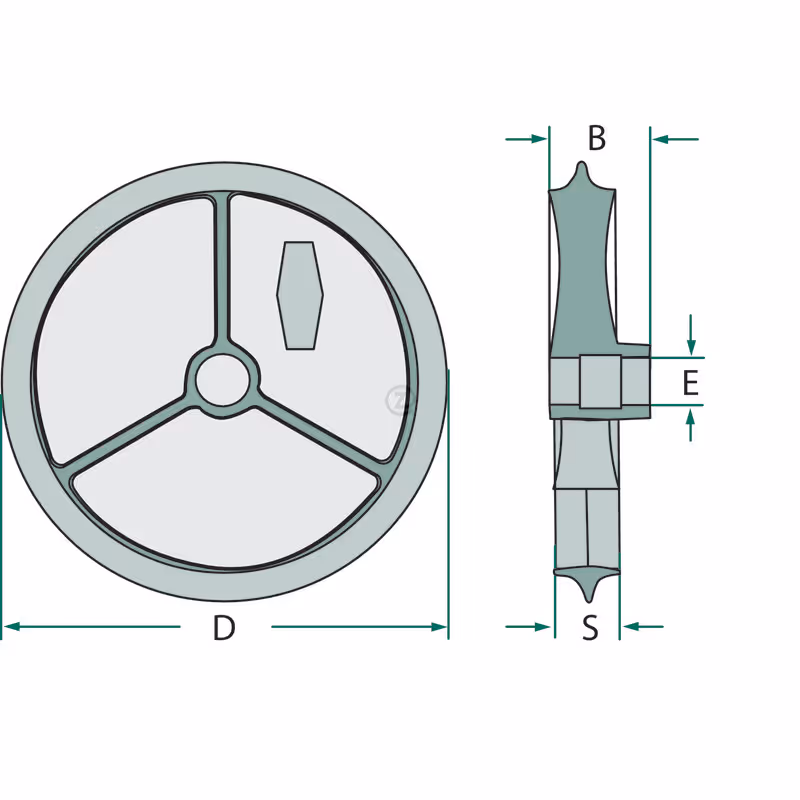 Roue cambridge Adaptable