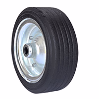 Roue caoutchouc 250 x 70 mm axe Ø 20 mm