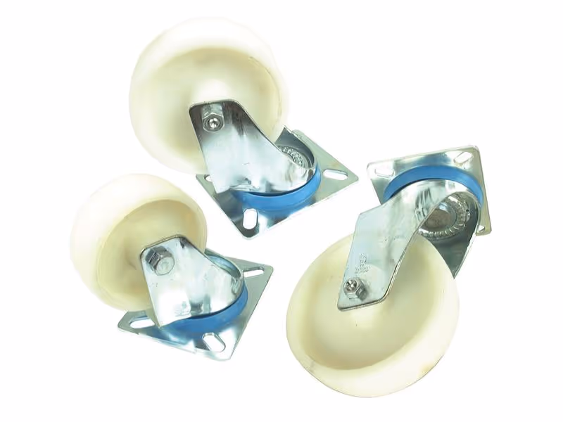 Roue castor Turning Plastique/Nylon Capacité: 120kgs, Ø roue: 80mm