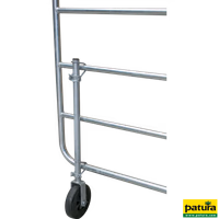 Roue d'appui pour porte de prairie