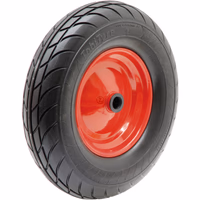 Roulette de rechange avec roulement à rouleaux et jante métallique incassable