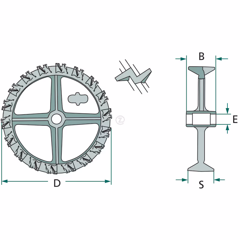 Roue cambridge Adaptable