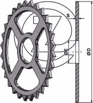 Roue cambridge 620mm Adaptable