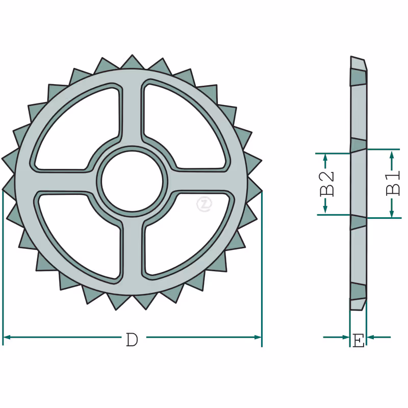 Roue cambridge Adaptable