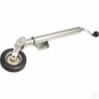 Roue jockey Ø60mm - 200x60 escamotable