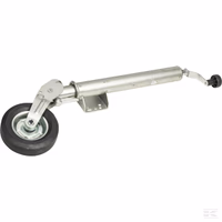 Roue jockeye pliable avec pince (étiqueté)