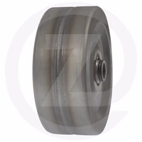 Roue lisse fer 400x150 p/roul.62x62 