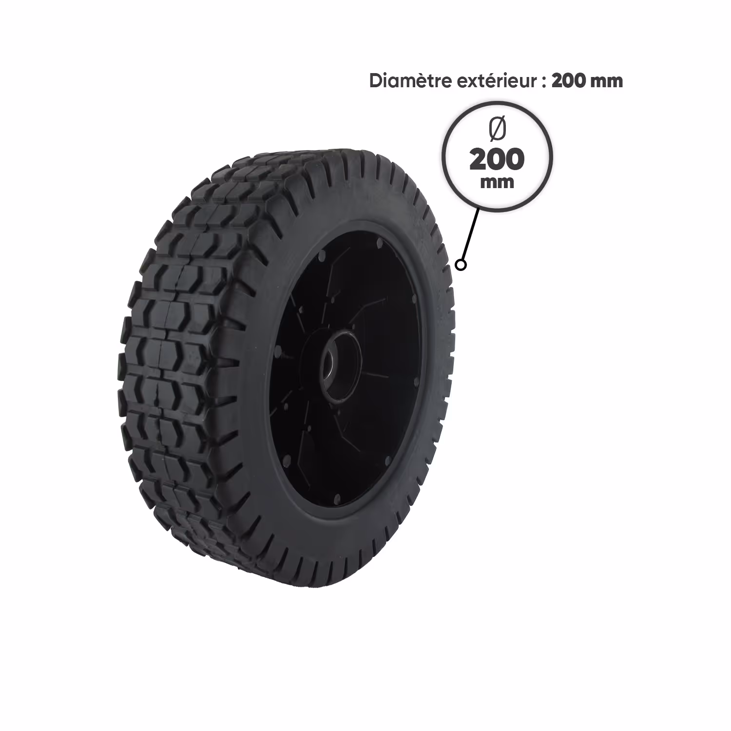 ROUE PLASTIQUE
