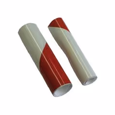 Rouge et blanc Bandes rétroréfléchissantes, 140mm x 1.12M