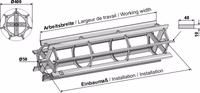 Rouleau cage à barres lisses - 1600