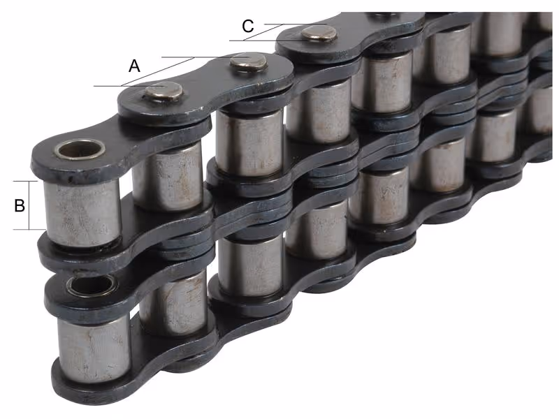 Rouleau chaîne - Duplex, 50-2 (5M)