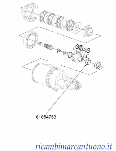 Roulement A Rouleau 81854753 - New Holland