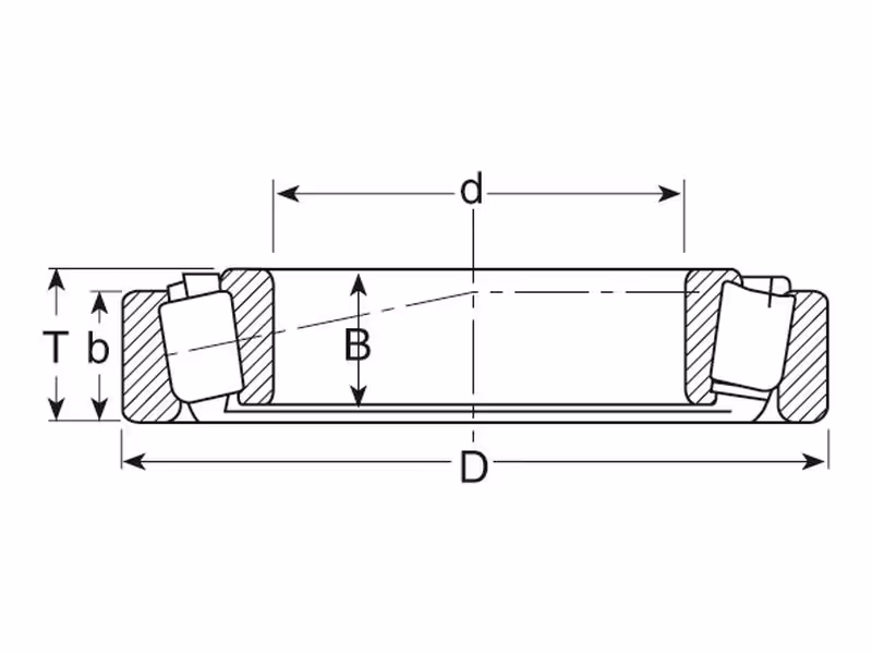 Roulement à Rouleaux Coniques Sparex (32205) (Agripak 1 pc.)