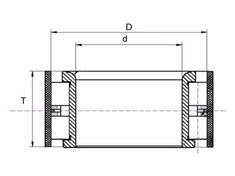 Roulement à Rouleaux Coniques Sparex (725.06.010.01) - adaptable sur tracteurs John-Deere - ref RE271420