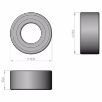 ROULEMENT BAH0013 D SIP150617005