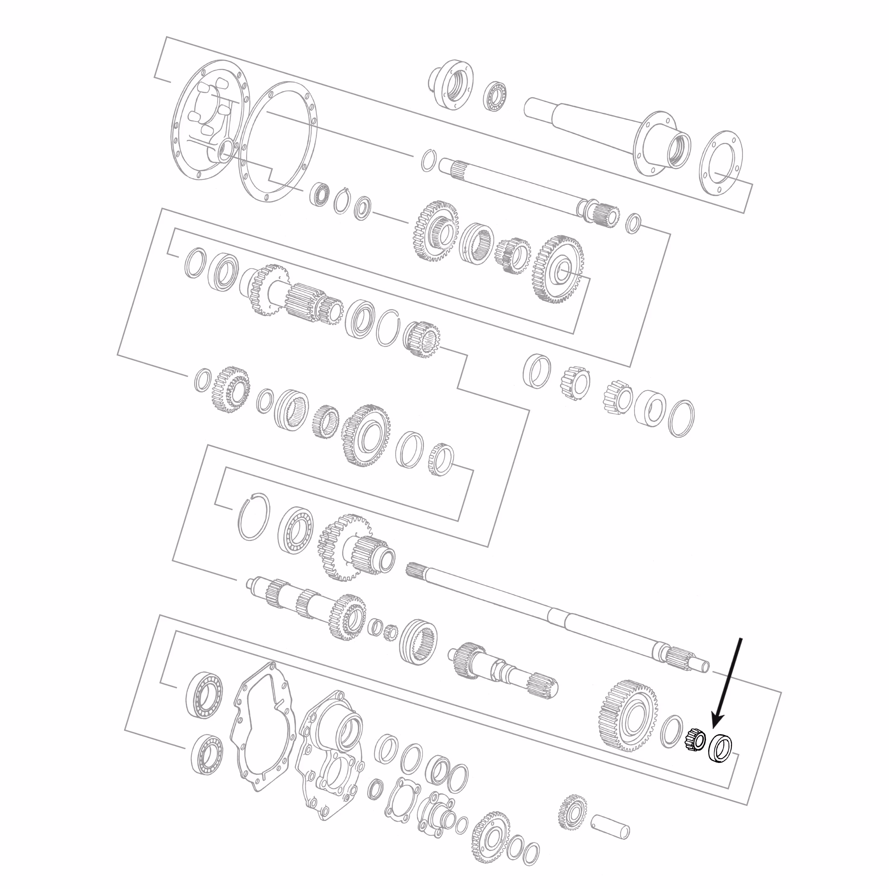 Roulement interieur 81803417KIT | Ford