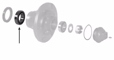Roulement interieur 83910702+83910703 | Ford