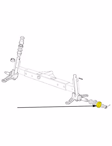 Roulement Rouleaux 26800330 - New Holland