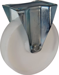 Roulette fixe pp blanc d.80 al rlx cu 100kgs