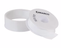 Ruban au ptfe blanc 12mmx12mx0.075mm